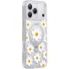 Защитный чехол CASEKOO Floral Series MagSafe для iPhone 17 Pro - Oil Painting Daisy (403248F). Фото 2 из 8