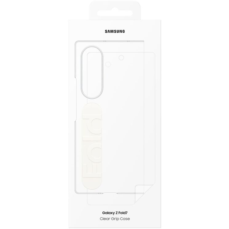 Захисний чохол Clear Grip Case для Samsung Galaxy Fold 7 (EF-QF966CTEGUA) - Transparent: фото 7 з 7