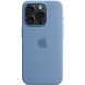 Захисний чохол Copiex Silicone Case with MagSafe для Apple iPhone 15 Pro - Winter blue (339585L). Фото 4 з 6