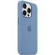 Захисний чохол Copiex Silicone Case with MagSafe для Apple iPhone 15 Pro - Winter blue (339585L). Фото 5 з 6