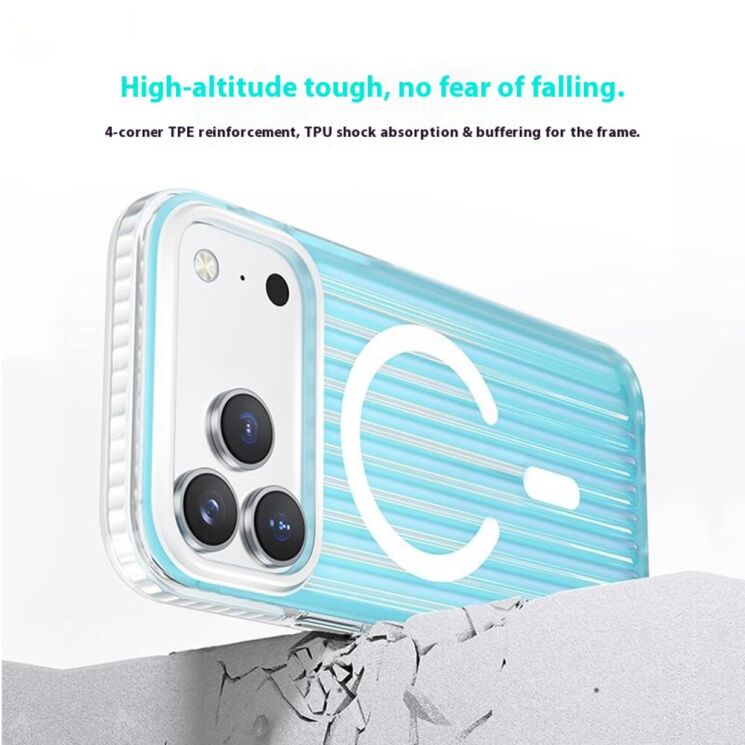 Защитный чехол COTECI Gradient Color для iPhone 17 Pro Max - Blue: фото 4 из 6