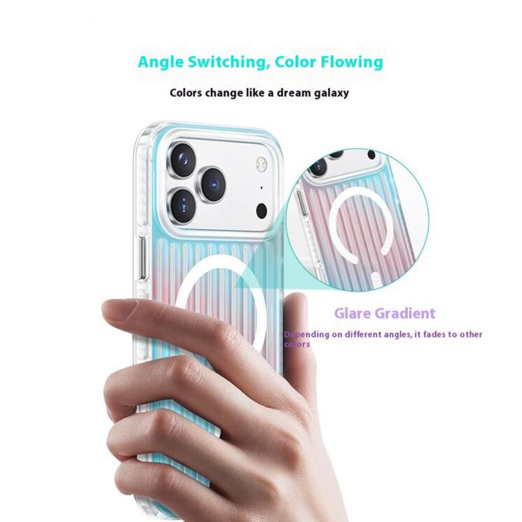 Защитный чехол COTECI Gradient Color для iPhone 17 Pro Max - Blue: фото 3 из 6