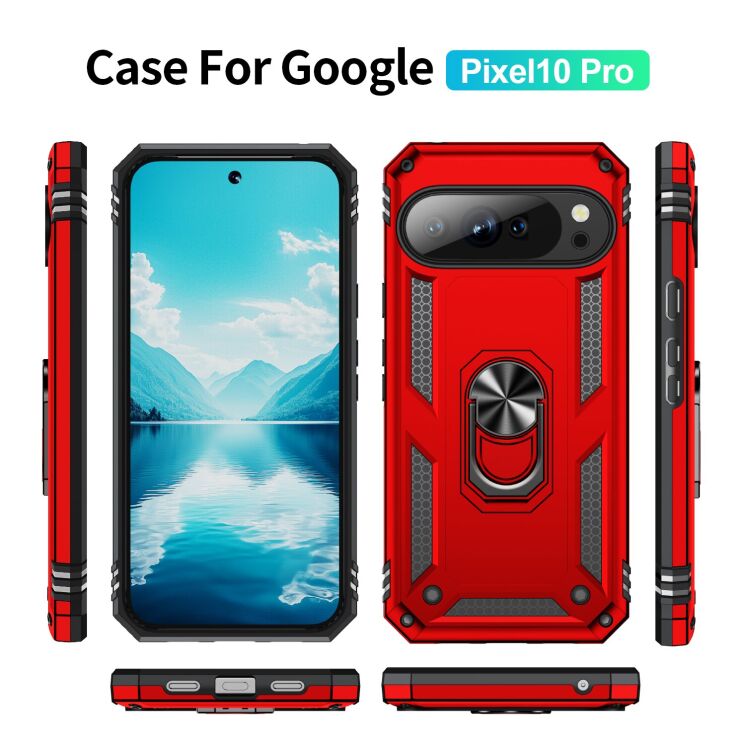 Захисний чохол Deexe Armor Case для Google Pixel 10 / 10 Pro - Rose Gold: фото 3 з 7