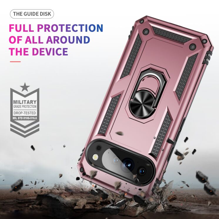 Захисний чохол Deexe Armor Case для Google Pixel 10 / 10 Pro - Rose Gold: фото 6 з 7
