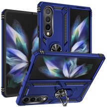 Защитный чехол Deexe Armor Case (FF) для Samsung Galaxy Fold 4 - Blue: фото 1 из 8