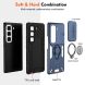 Защитный чехол Deexe Armor MagShield для Infinix Hot 50 Pro Plus - Grey (376210H). Фото 6 из 7