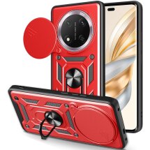 Защитный чехол Deexe Armor Shield для Honor Magic 7 Lite - Red: фото 1 из 9