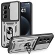 Защитный чехол Deexe Armor Shield для Infinix Hot 50 Pro - Silver (368912S)