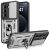 Защитный чехол Deexe Armor Shield для Infinix Hot 50 Pro - Silver: фото 1 из 8