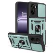 Чехол с защитой камеры Deexe Armor Shield для OnePlus Nord CE 5 / Ace 5 Racing - Green (387614G)