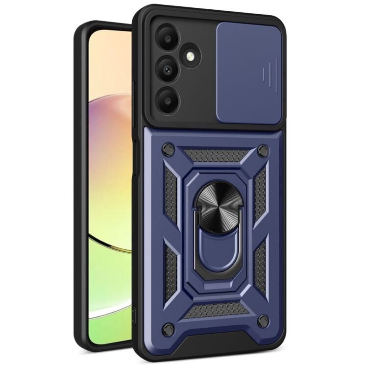 Захисний чохол Deexe Armor Shield для Samsung Galaxy A15 (A155) - Blue: фото 1 з 7