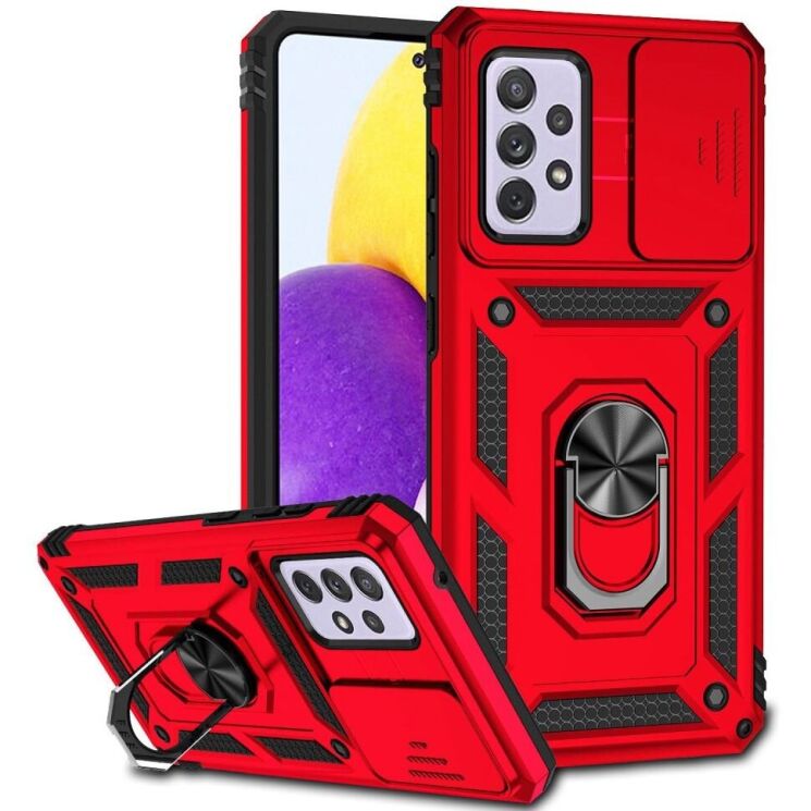Защитный чехол Deexe Armor Shield для Samsung Galaxy A52 (A525) / A52s (A528) - Red: фото 1 из 8