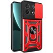 Защитный чехол Deexe Armor Shield для Xiaomi Poco X6 Pro - Red (345840R)