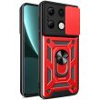 Защитный чехол Deexe Armor Shield для Xiaomi Redmi Note 13 - Red (345948R)