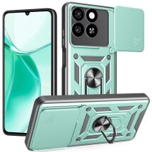 Защитный чехол Deexe Armor Shield для ZTE Blade A35 / A55 - Green: фото 1 из 10