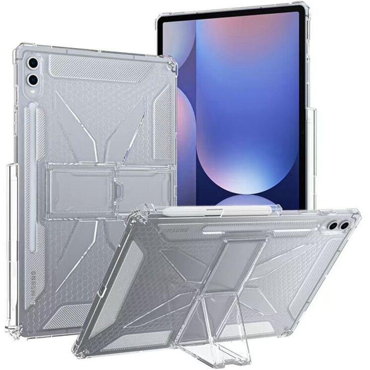 Захисний чохол Deexe Astro Deck для Samsung Galaxy Tab S7 (T870/875) / S8 (X700/706) - Transparent: фото 1 з 5