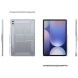 Захисний чохол Deexe Astro Deck для Samsung Galaxy Tab S7 (T870/875) / S8 (X700/706) - Transparent (250156T). Фото 5 з 5