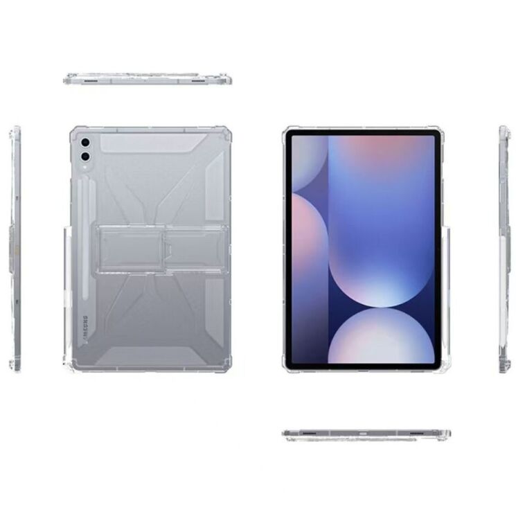 Захисний чохол Deexe Astro Deck для Samsung Galaxy Tab S7 (T870/875) / S8 (X700/706) - Transparent: фото 5 з 5