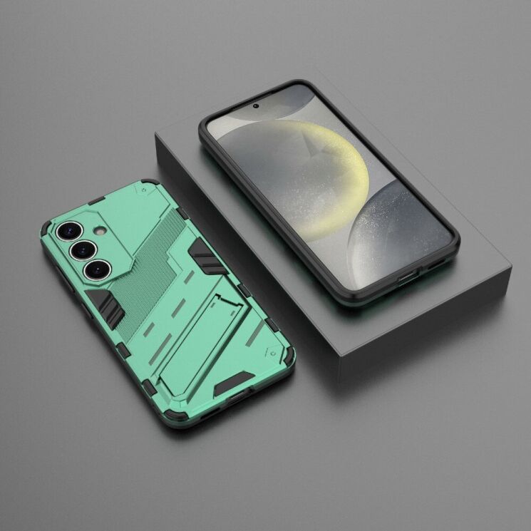 Защитный чехол Deexe Bibercas для Samsung Galaxy A36 (A366) - Green: фото 5 из 7