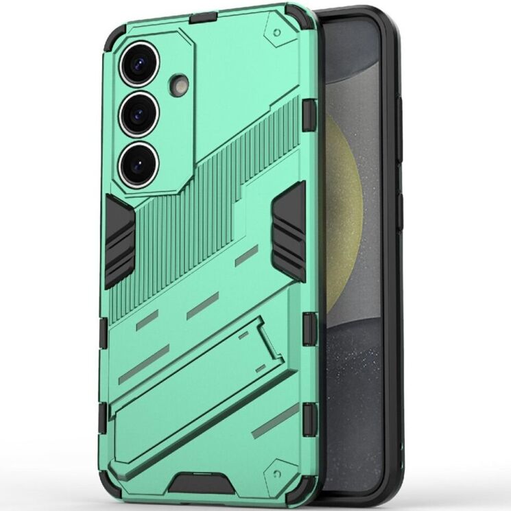 Защитный чехол Deexe Bibercas для Samsung Galaxy A36 (A366) - Green: фото 2 из 7