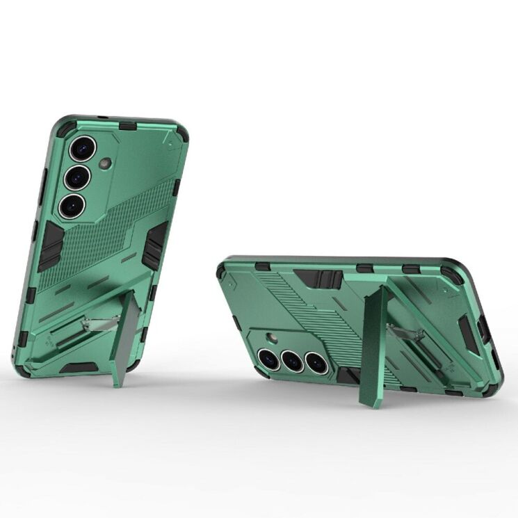 Защитный чехол Deexe Bibercas для Samsung Galaxy A36 (A366) - Green: фото 3 из 7