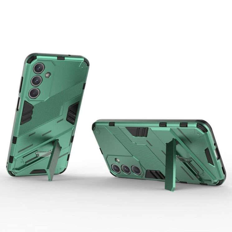 Защитный чехол Deexe Bibercas для Samsung Galaxy M35 (M356) - Green: фото 2 из 6