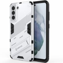 Защитный чехол Deexe Bibercas для Samsung Galaxy S21 FE (G990) - White: фото 1 из 9