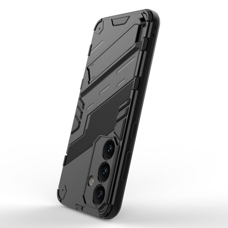 Захисний чохол Deexe Bibercas для Samsung Galaxy S24 - Black: фото 3 з 6