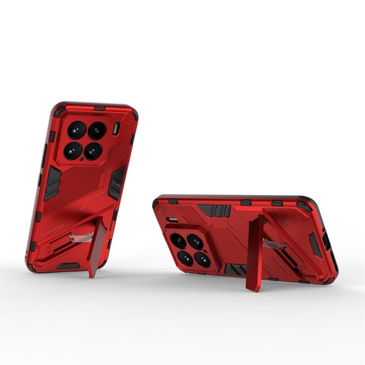 Защитный чехол Deexe Bibercas для Xiaomi 15 - Red: фото 3 из 7