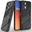 Защитный чехол Deexe Bibercas для Xiaomi Redmi 12 (4G/5G) / Poco M6 Pro 5G - Black (329034B)