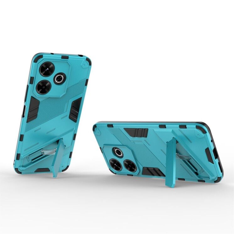 Защитный чехол Deexe Bibercas для Xiaomi Redmi 13 - Baby Blue: фото 3 из 6