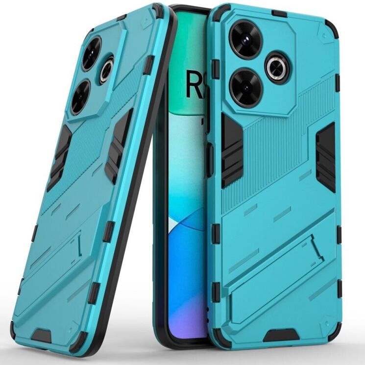 Защитный чехол Deexe Bibercas для Xiaomi Redmi 13 - Baby Blue: фото 1 из 6