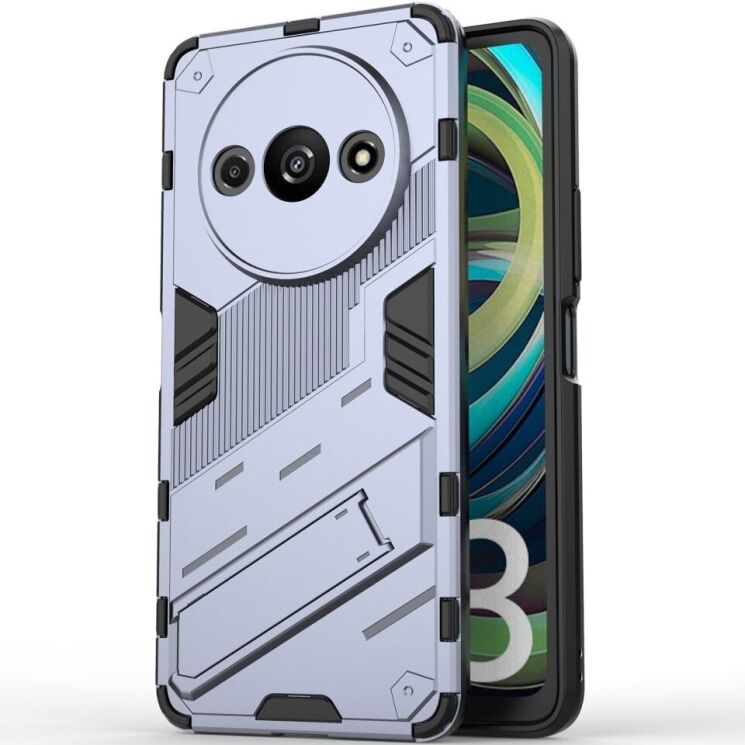 Защитный чехол Deexe Bibercas для Xiaomi Redmi A3 - Dark Blue: фото 2 из 6