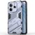 Захисний чохол Deexe Bibercas для Xiaomi Redmi Note 14 5G - Dark Blue: фото 1 з 5