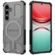 Захисний чохол Deexe Bibercas J-16 Series для Samsung Galaxy S25 (S931) - Grey (375368H). Фото 1 з 6