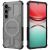Захисний чохол Deexe Bibercas J-16 Series для Samsung Galaxy S25 (S931) - Grey: фото 1 з 6