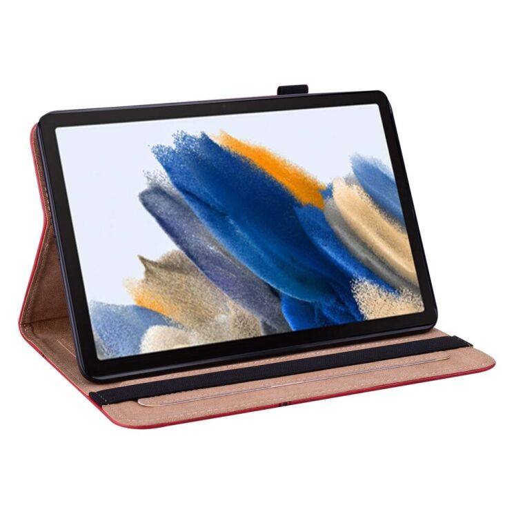 Защитный чехол Deexe Business Cover для Samsung Galaxy Tab A9 (X110/115) - Red: фото 2 из 12