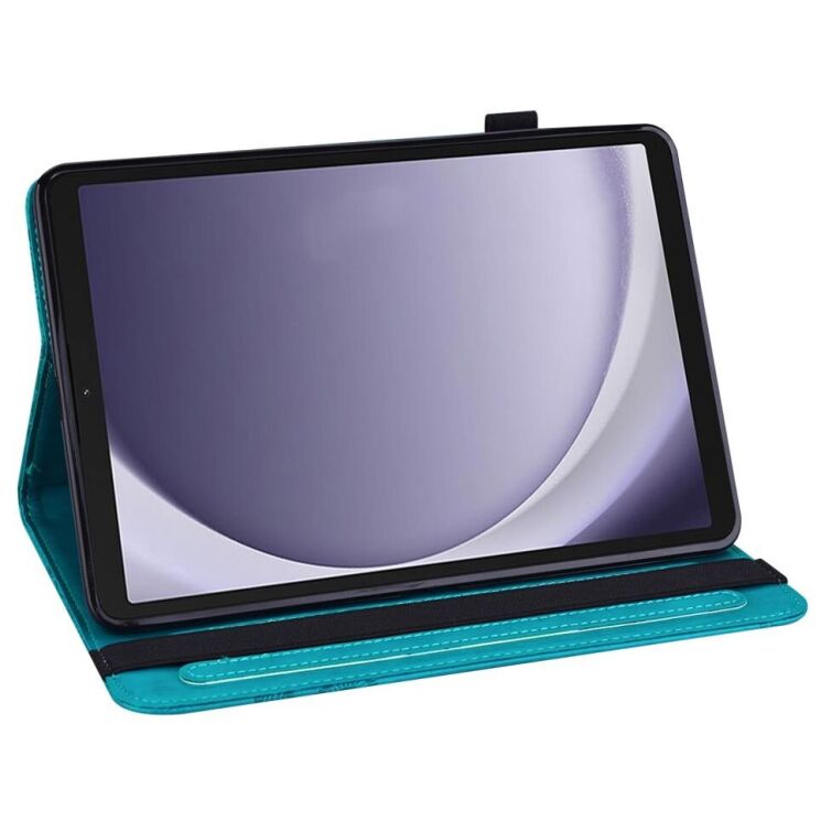 Защитный чехол Deexe Butterfly для Samsung Galaxy Tab A9 Plus (X210/216) - Blue: фото 2 из 9