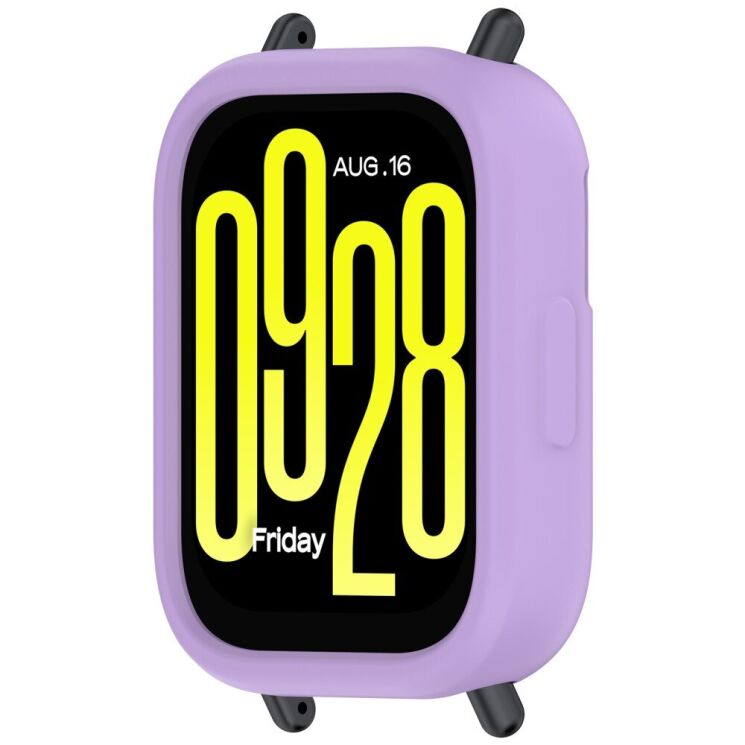 Защитный чехол Deexe Color Frame для Xiaomi Redmi Watch 5 Active - Purple: фото 2 из 8