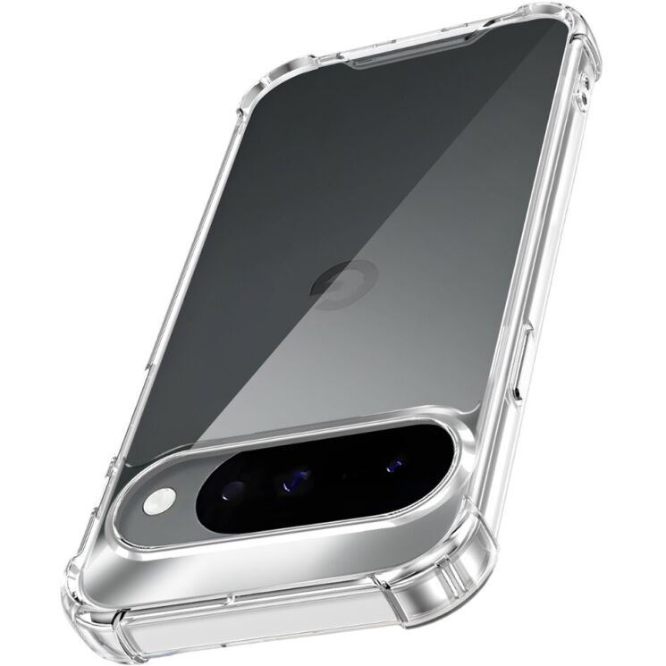 Захисний чохол Deexe Crystal Hybrid для Google Pixel 10 / 10 Pro - Transparent: фото 1 з 12