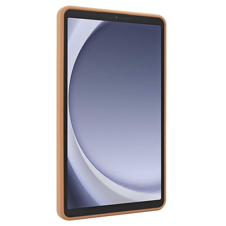 Защитный чехол Deexe Crystal Kickstand для Samsung Galaxy Tab A9 (X110/115) - Gold: фото 6 из 12