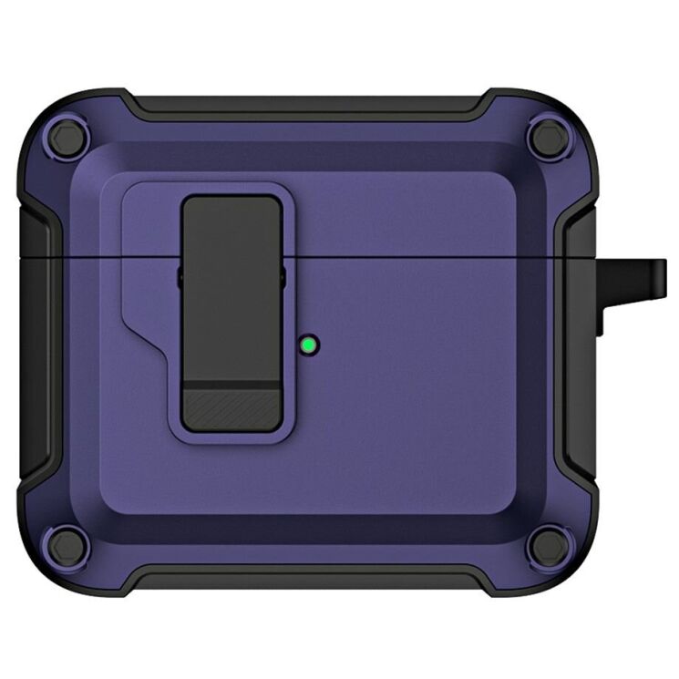 Защитный чехол Deexe Defender Pro для Apple AirPods 4 - Purple: фото 2 из 10