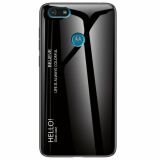 Защитный чехол Deexe Gradient Color для Motorola Moto E6 Play (XT2029) - Black: фото 1 из 11