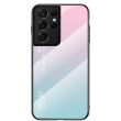 Защитный чехол Deexe Gradient Color для Samsung Galaxy S21 Ultra - Pink / Blue (229016PL)