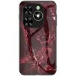 Защитный чехол Deexe Gradient Pattern для Infinix Smart 8 - Red (344121R)