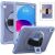 Защитный чехол Deexe Handstrap Сase для Apple iPad 10.9 (2022) / iPad 11 (2025) - Purple: фото 1 из 12