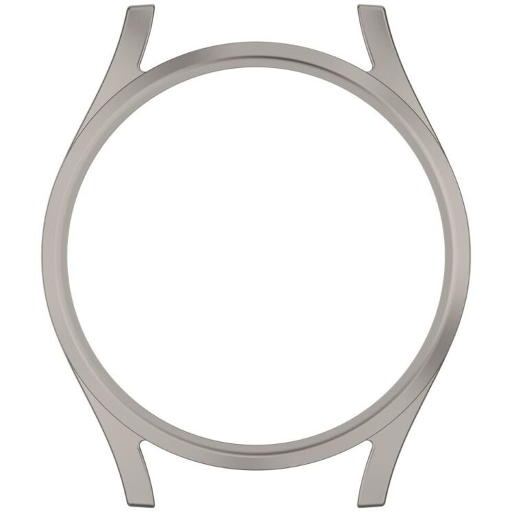 Захисний чохол Deexe Hard Frame для Samsung Galaxy Watch 7 (40mm) - Titanium: фото 4 з 7