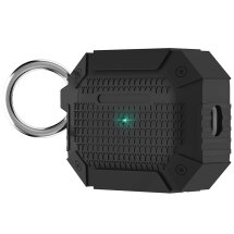 Защитный чехол Deexe Heavy Case для AirPods Pro 3 - Black: фото 1 из 8