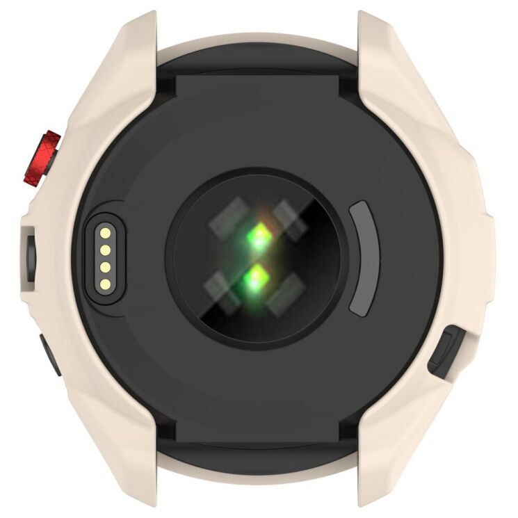 Защитный чехол Deexe Hollow Cover для Garmin Approach S70 42mm - Starlight: фото 7 из 8