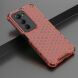 Защитный чехол Deexe Honeycomb Series для Xiaomi Redmi 15 - Red (390918R). Фото 3 из 5